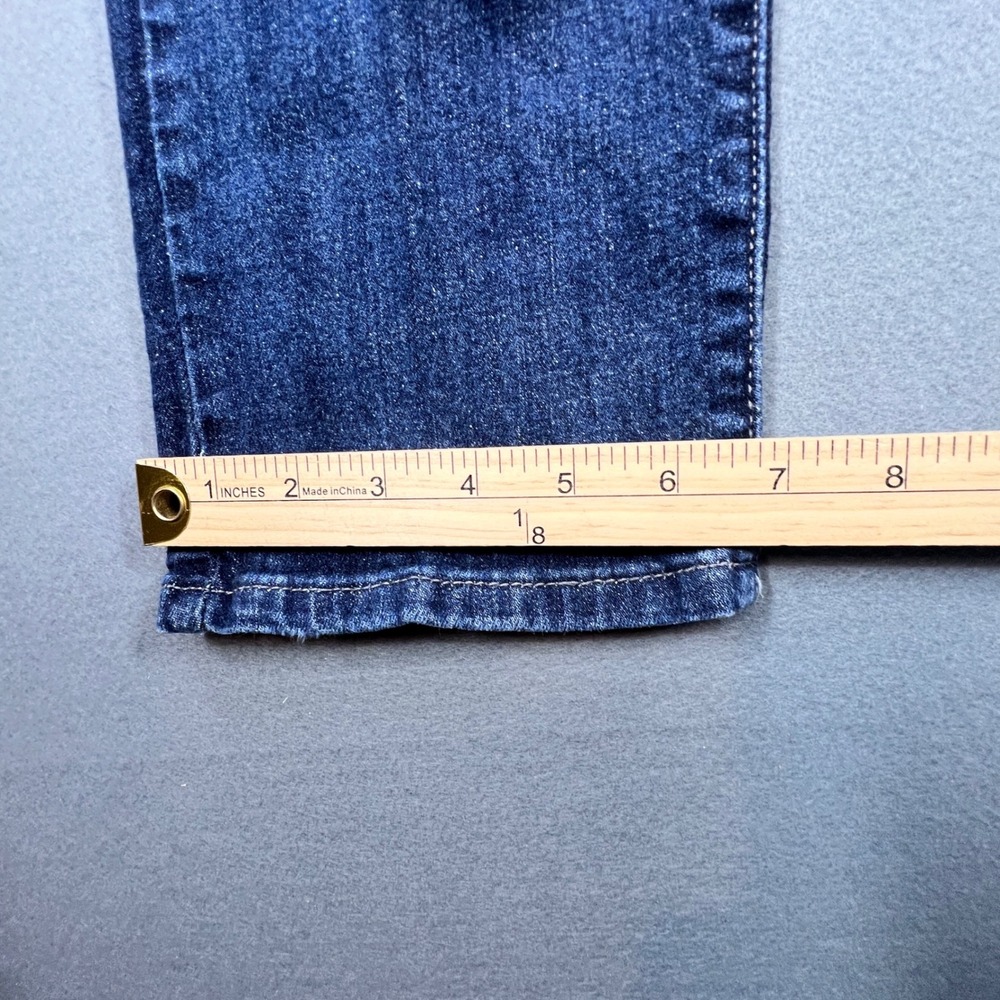 Levi's Dark Wash Mid Rise Skinny Jeans Womens 12M Blue Denim Stretch - Picture 12 of 12